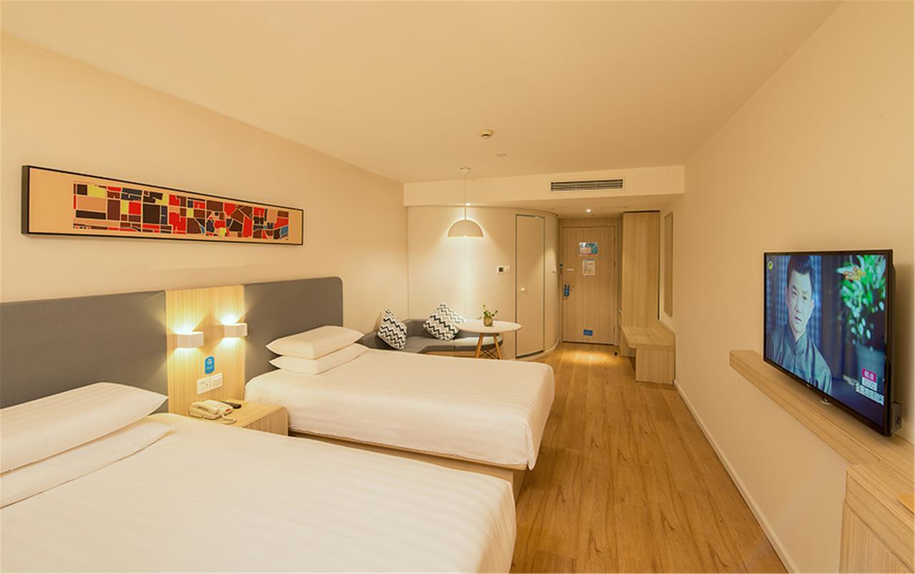 Hanting Hotel Shanghai Pudong Airport Zhuqiao Esterno foto